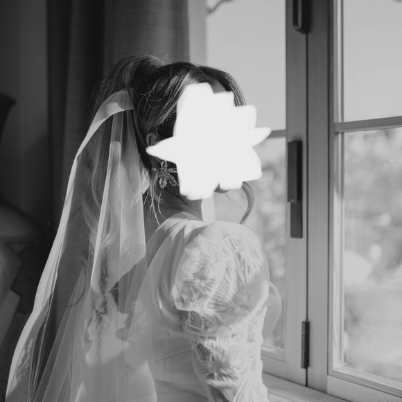 Rime Arodaky inspired /custom mini dress puff sleeve - Picture 7 of 11